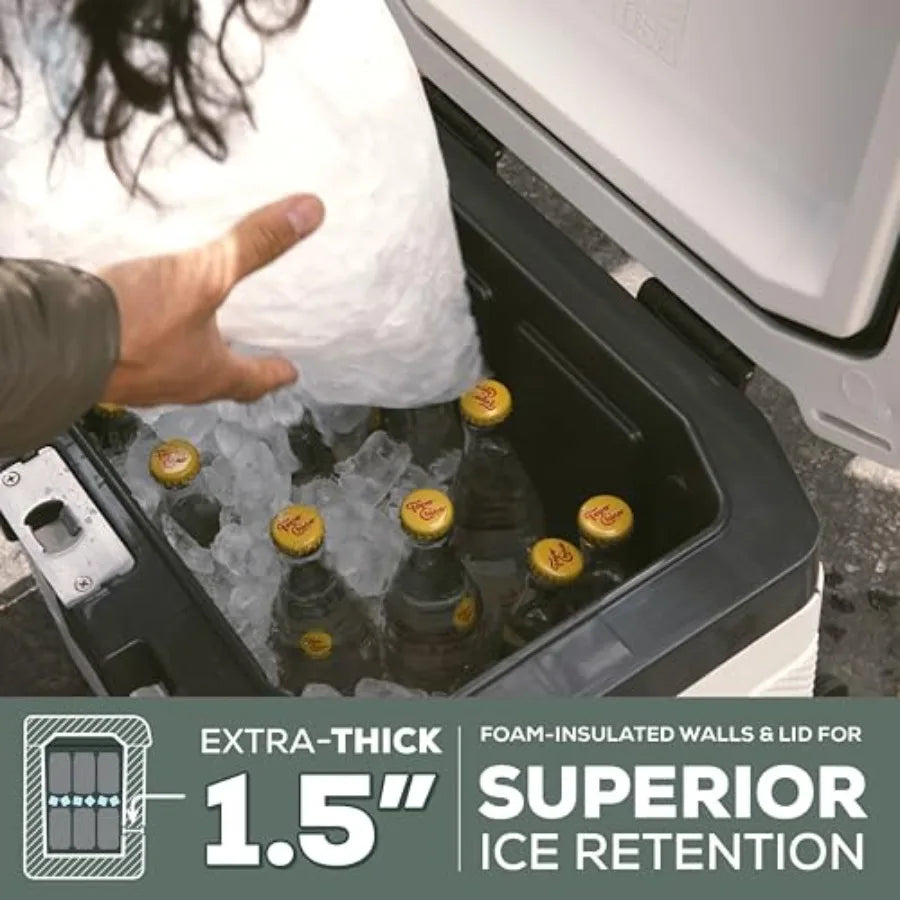 Trailmate Insulated Hard Shell Cooler Ice Chest For Camping And Travel