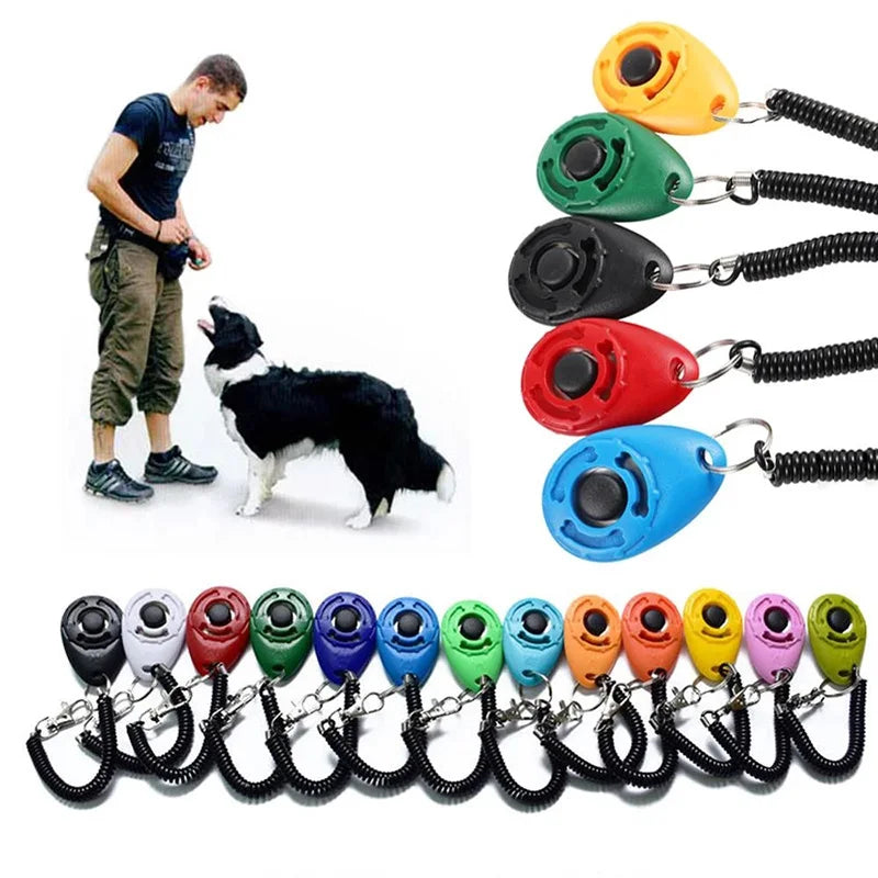 Dog Training Clicker With Adjustable Wrist Strap For Dogs And Cats