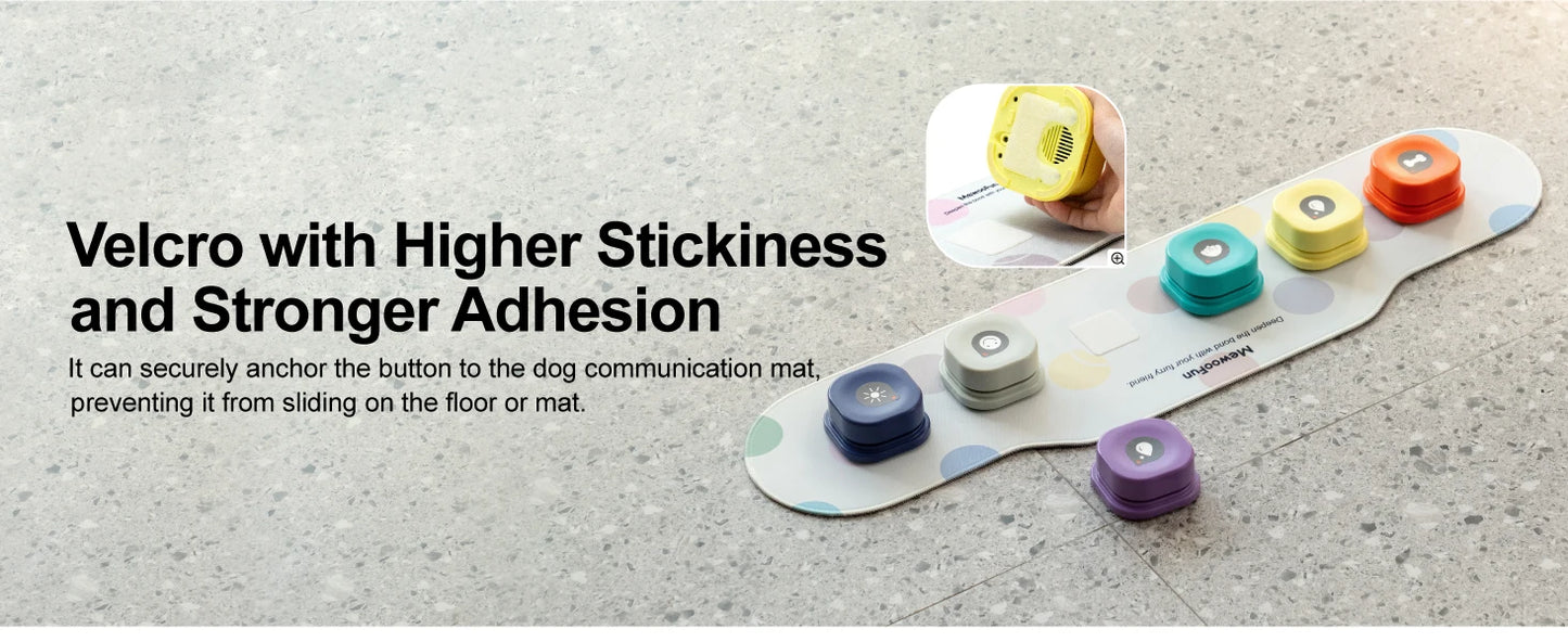 Mewoofun Voice Recording Button For Dog Training Toys