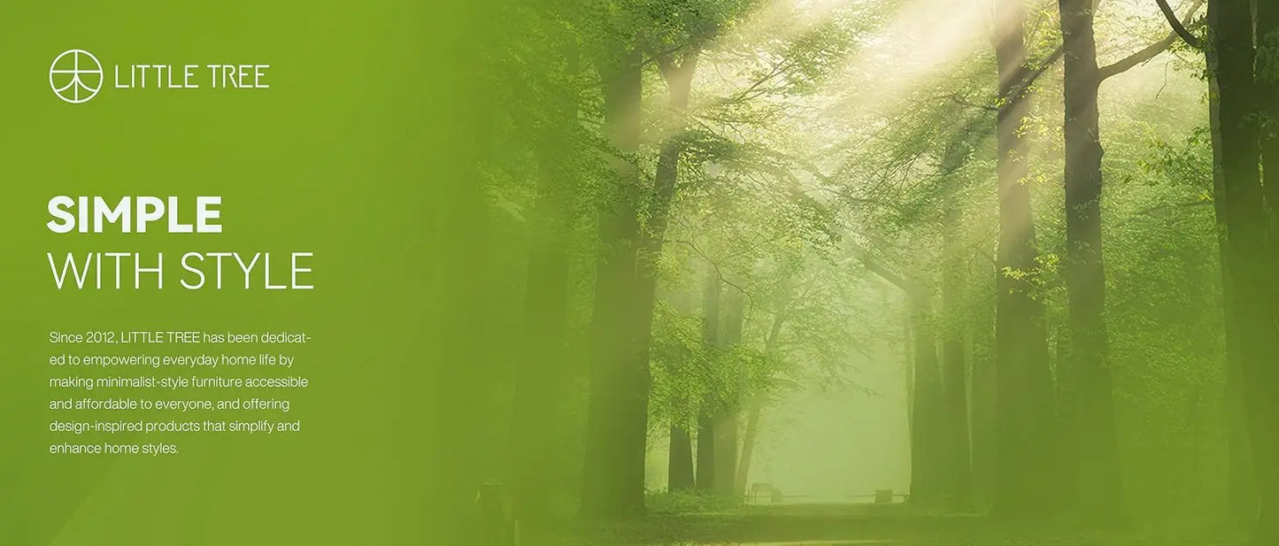 Little Tree 70.8 Inch Executive Office Desk Modern Farmhouse Writing Table