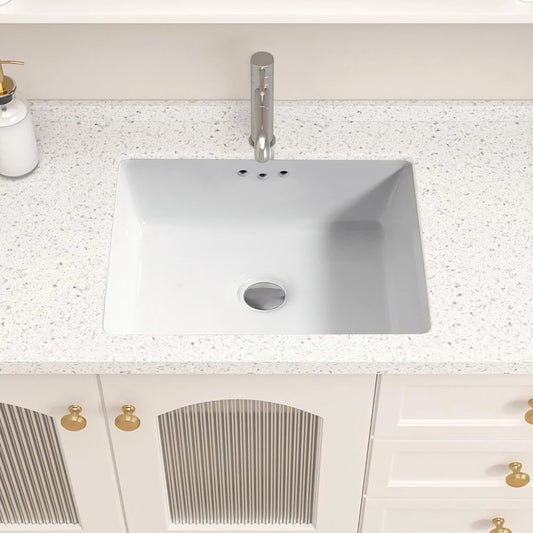 Undermount Rectangular Bathroom Sink 13.78 X 12 Inches