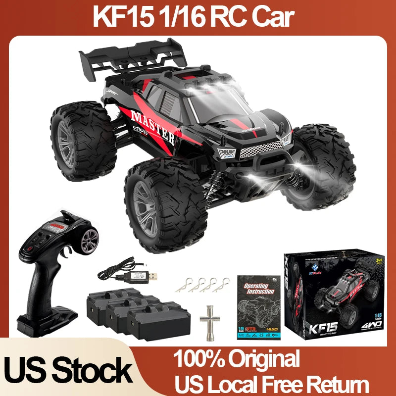 KF15 RC Car 1:16 Scale High Speed 40kmh Off Road Drift 2.4G Remote