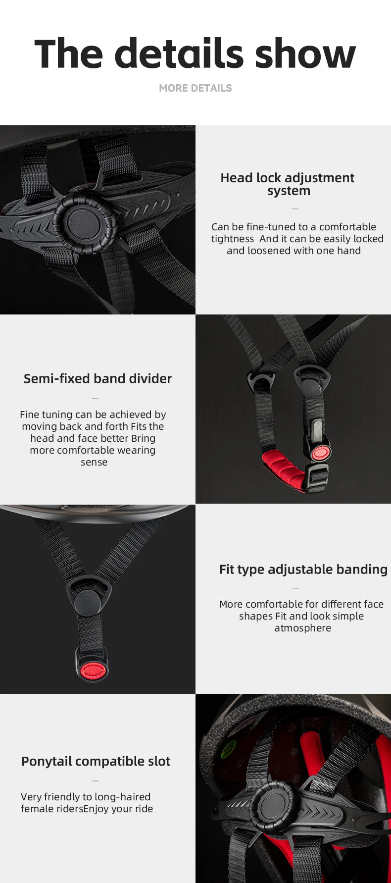 ROCKBROS Lightweight Integrated Cycling Helmet With Goggles Unisex MTB Road Bike