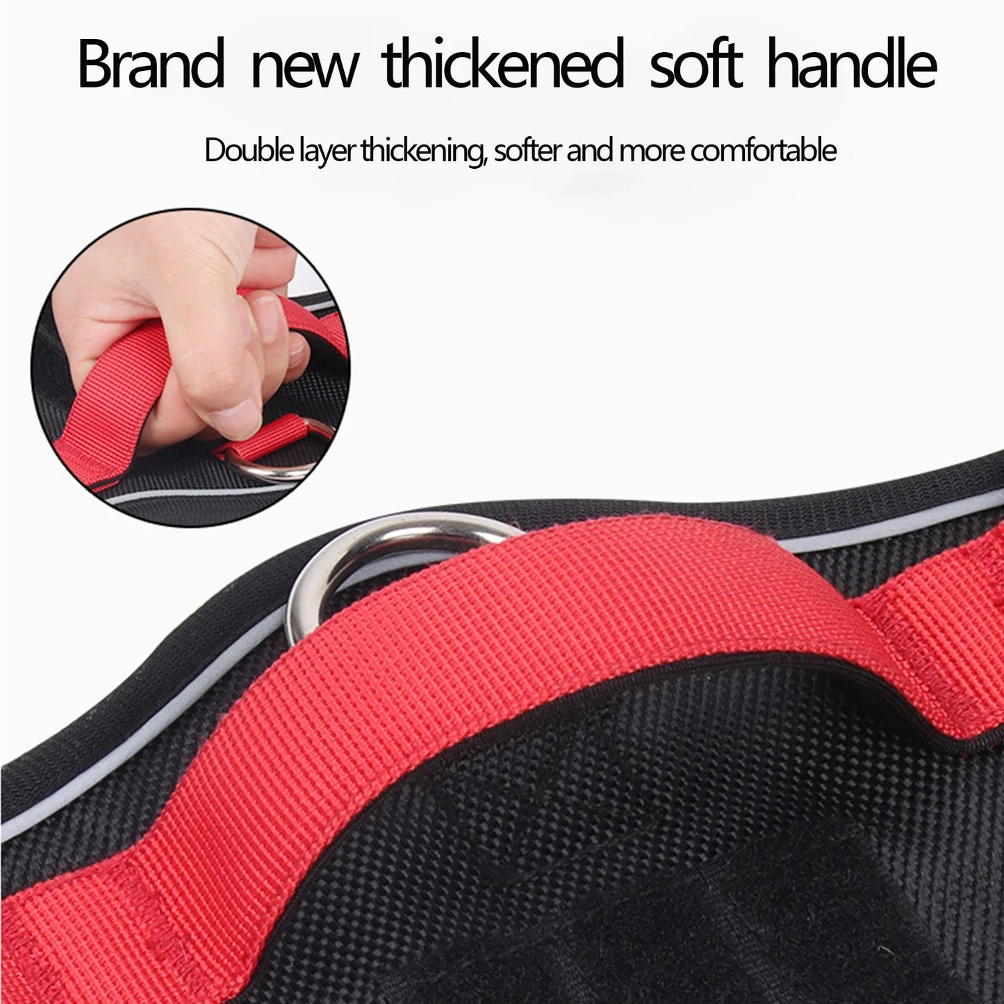 Reflective Dog Harness Medium Large Tactical Vest 1680D