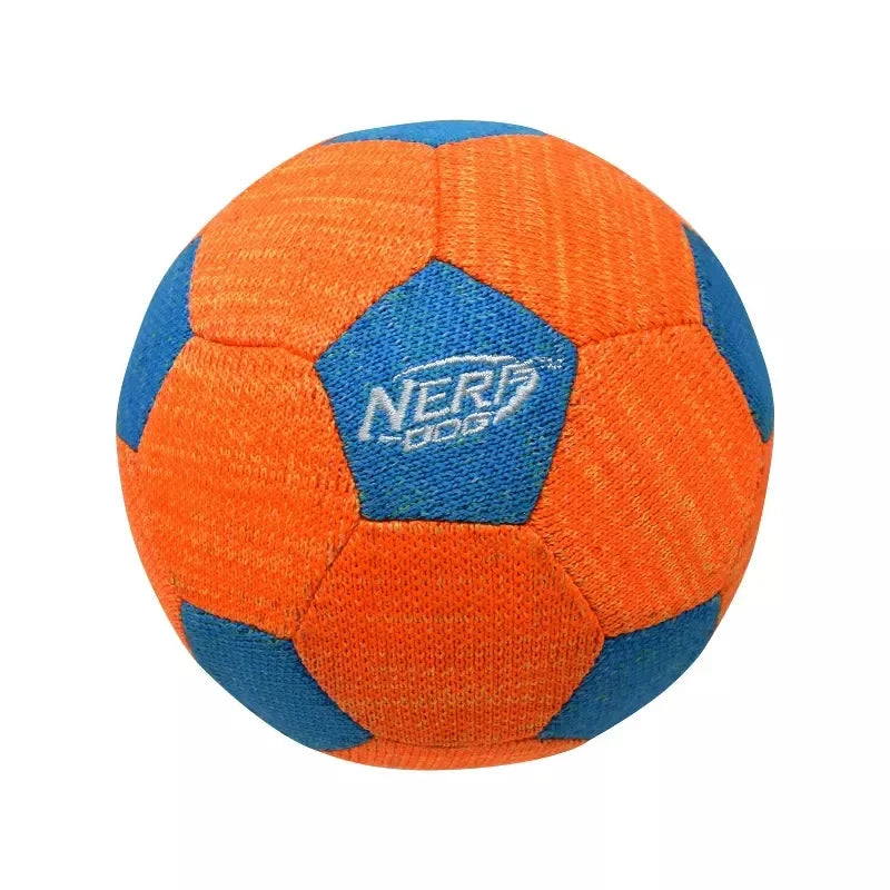Squeaker Soccer Ball Dog Toy Large Dogs Durable X Weave