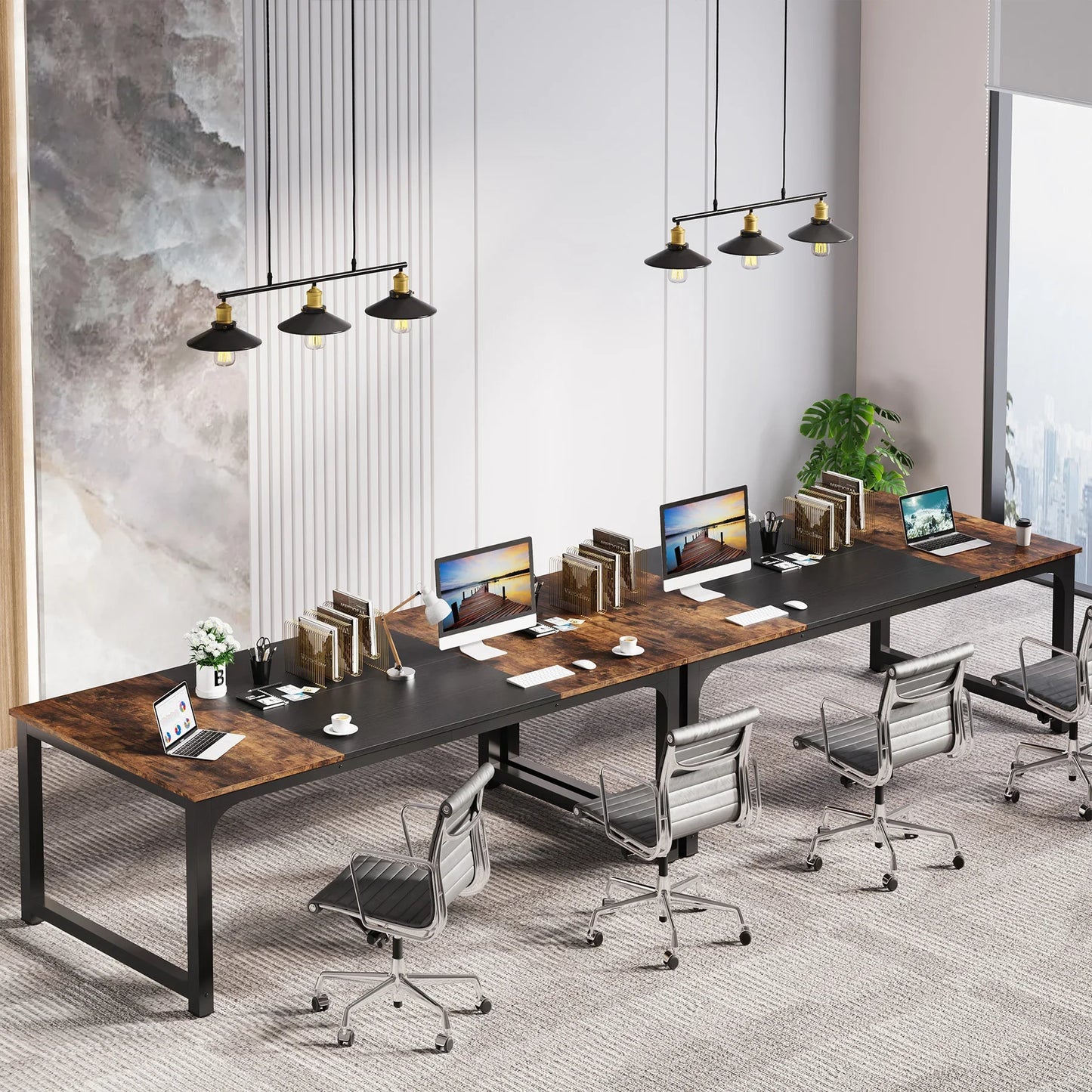 Tribesigns Modern Computer Desk Large Office Table
