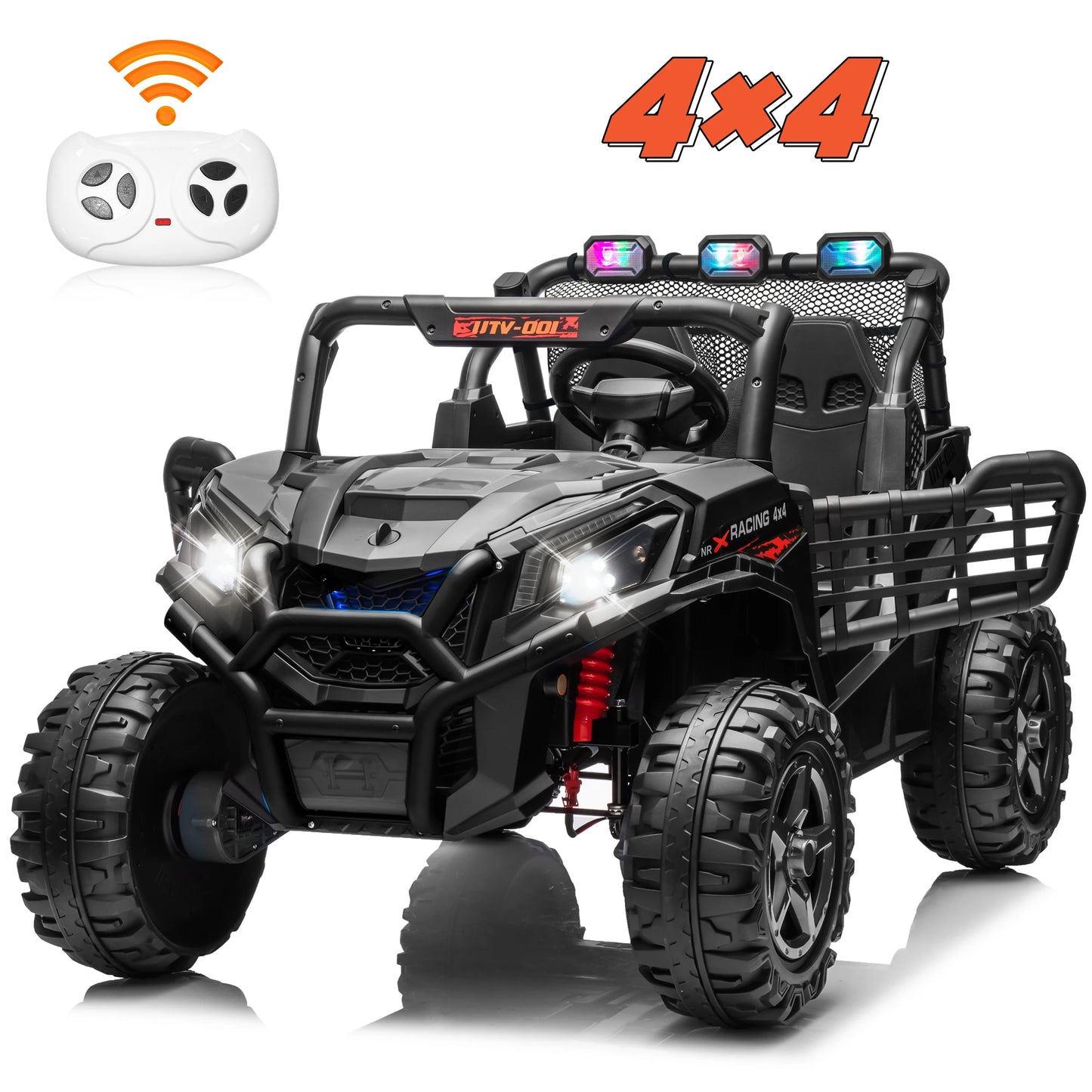 24V XL Two Seater Ride On Car For Girls Off Road 2WD 4WD