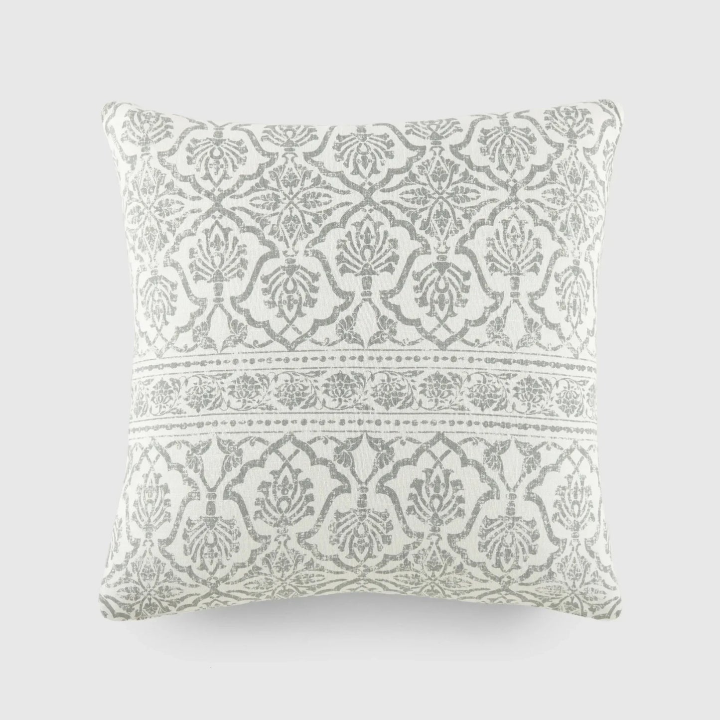 Elegant Cotton Decor Throw Pillow Artic Antique Floral Pattern
