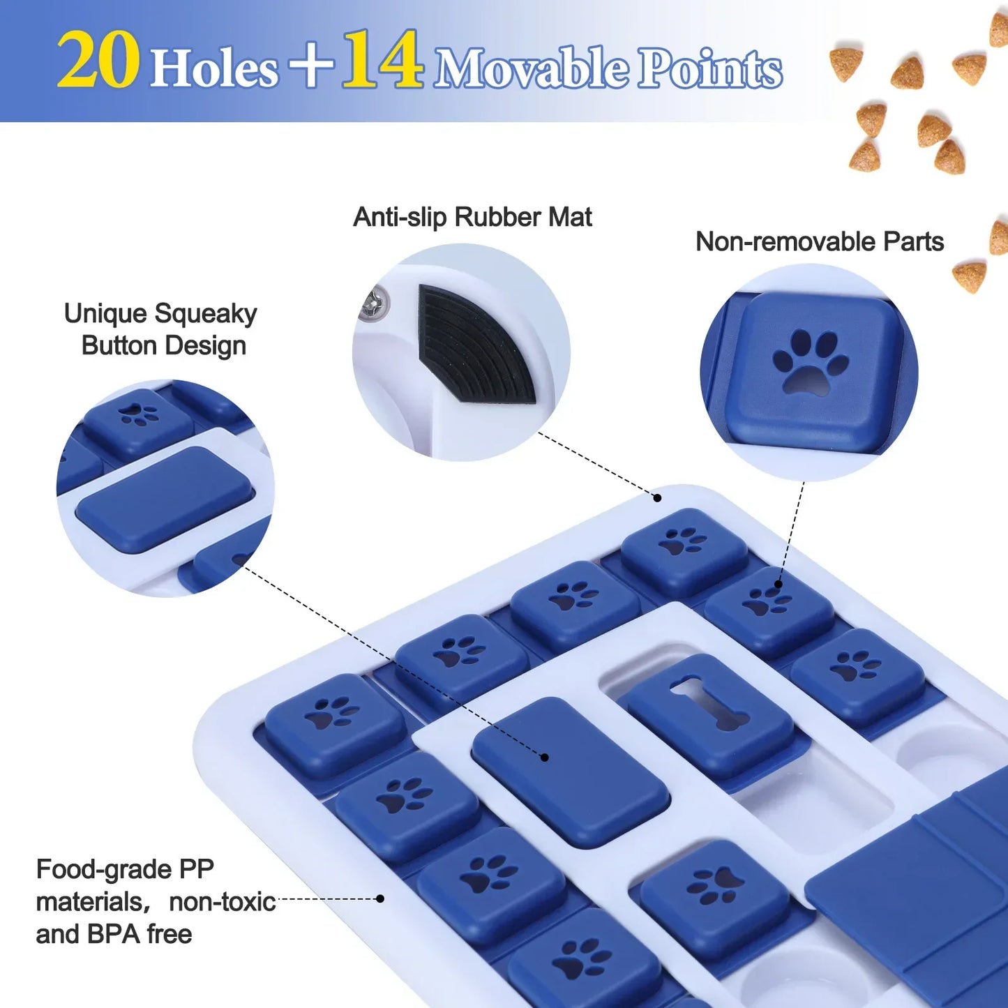 Interactive Wooden Dog Toys For Puppies Training Puzzles For All Sizes