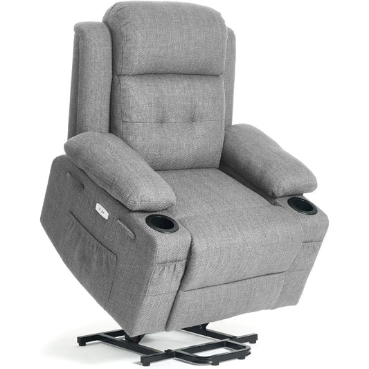 Aurora Power Lift Chair Electric Recliner With Heating And Vibrating Massage