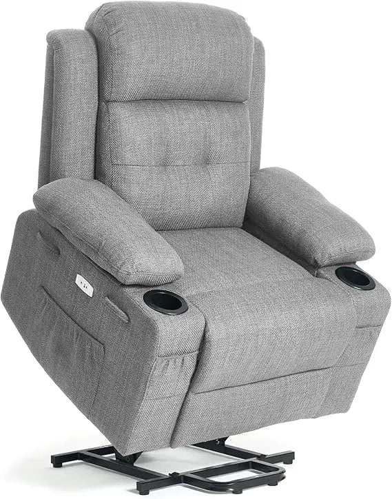 Aurora Power Lift Chair Electric Recliner With Heating And Vibrating Massage
