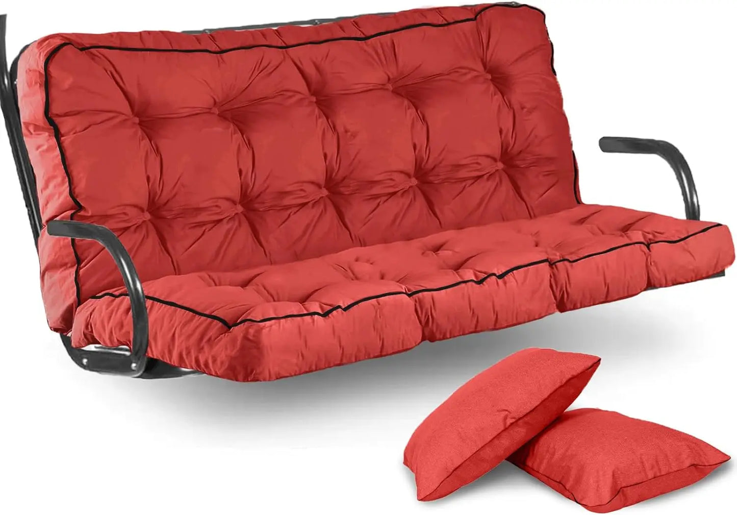 Waterproof Outdoor Swing Cushion Replacement 70 Inch Bench Seat Pad