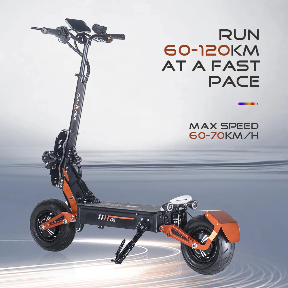 Obarter D5 5000W Electric Scooter 12 Inch Fat Tire On Road