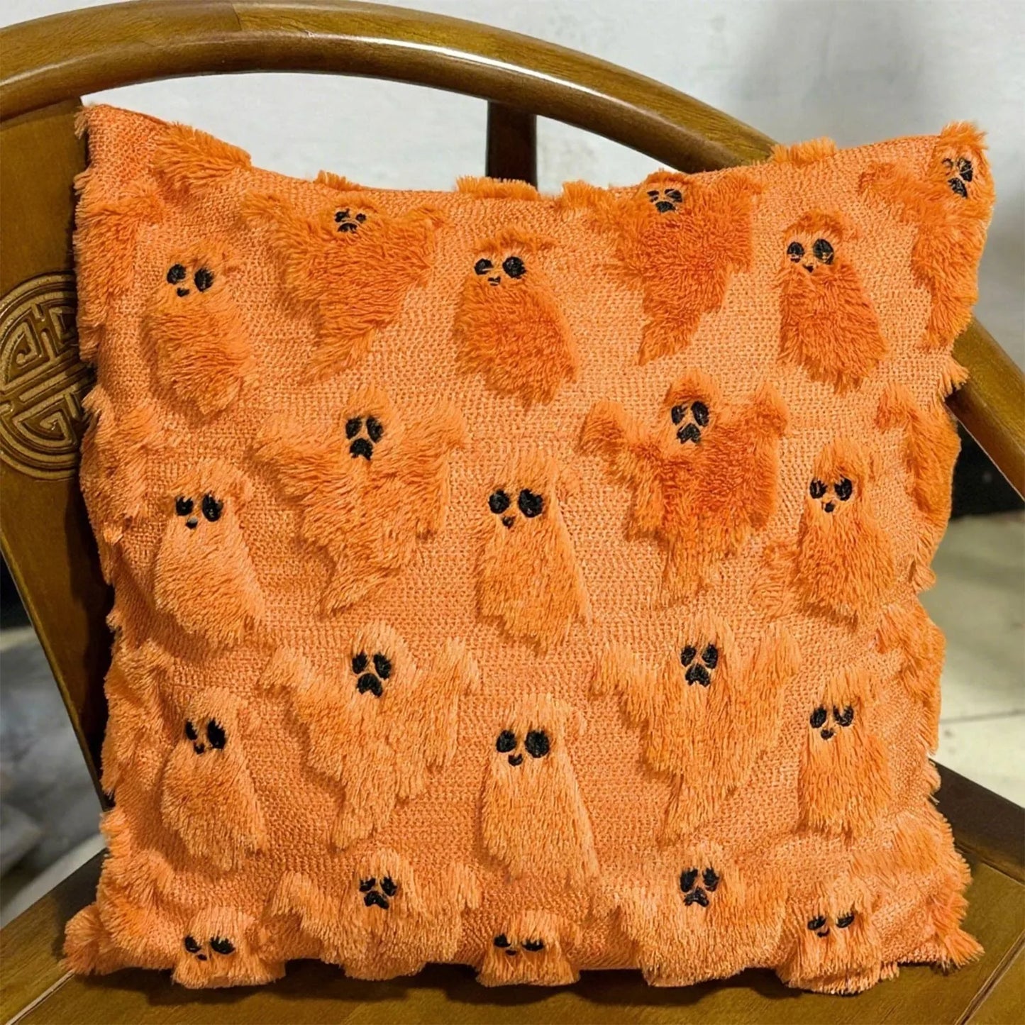 2025 Halloween Printed Square Pillowcase Pillow Cover