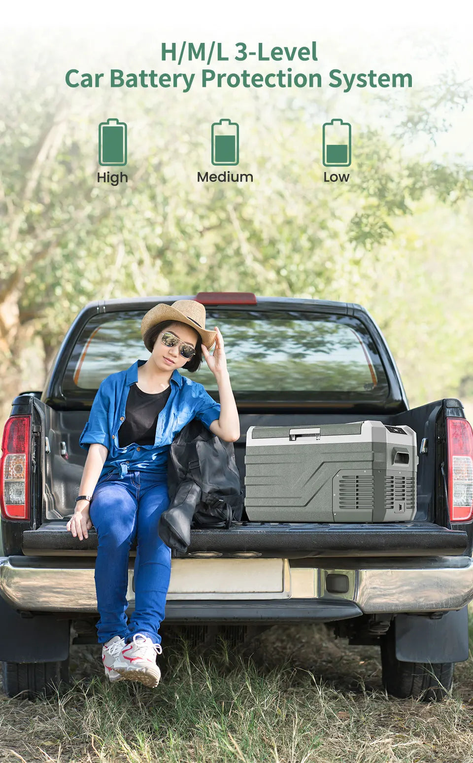 Alpicool NL 25L 35L 45L Car Refrigerator 12V Compressor Fridge Freezer Portable Cooler for Camping Travel 12V 24V DC 100240V AC
