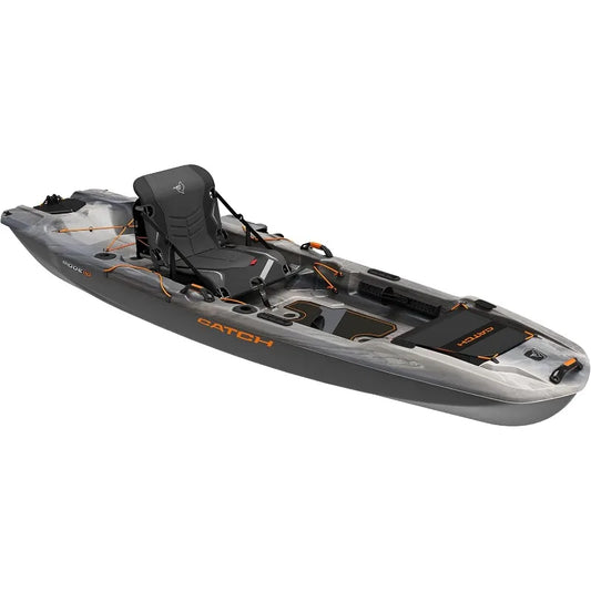 Catch Mode 110 Premium Angler Kayak Fishing Kayak With Lawn Chair 10.5 Feet