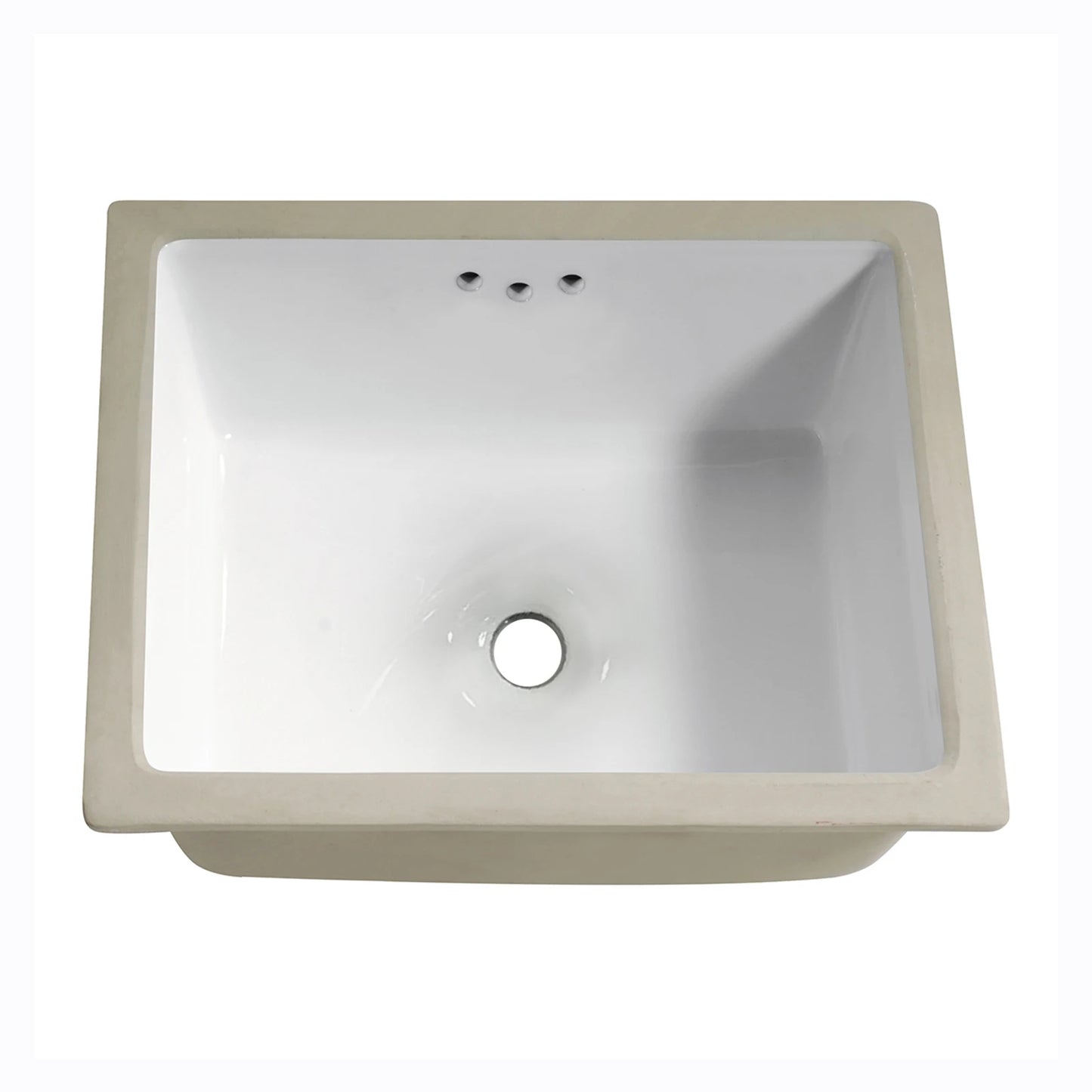 Undermount Rectangular Bathroom Sink 13.78 X 12 Inches
