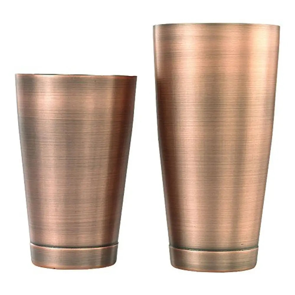 Antique Copper Cocktail Shaker 18oz 28oz Stainless Steel