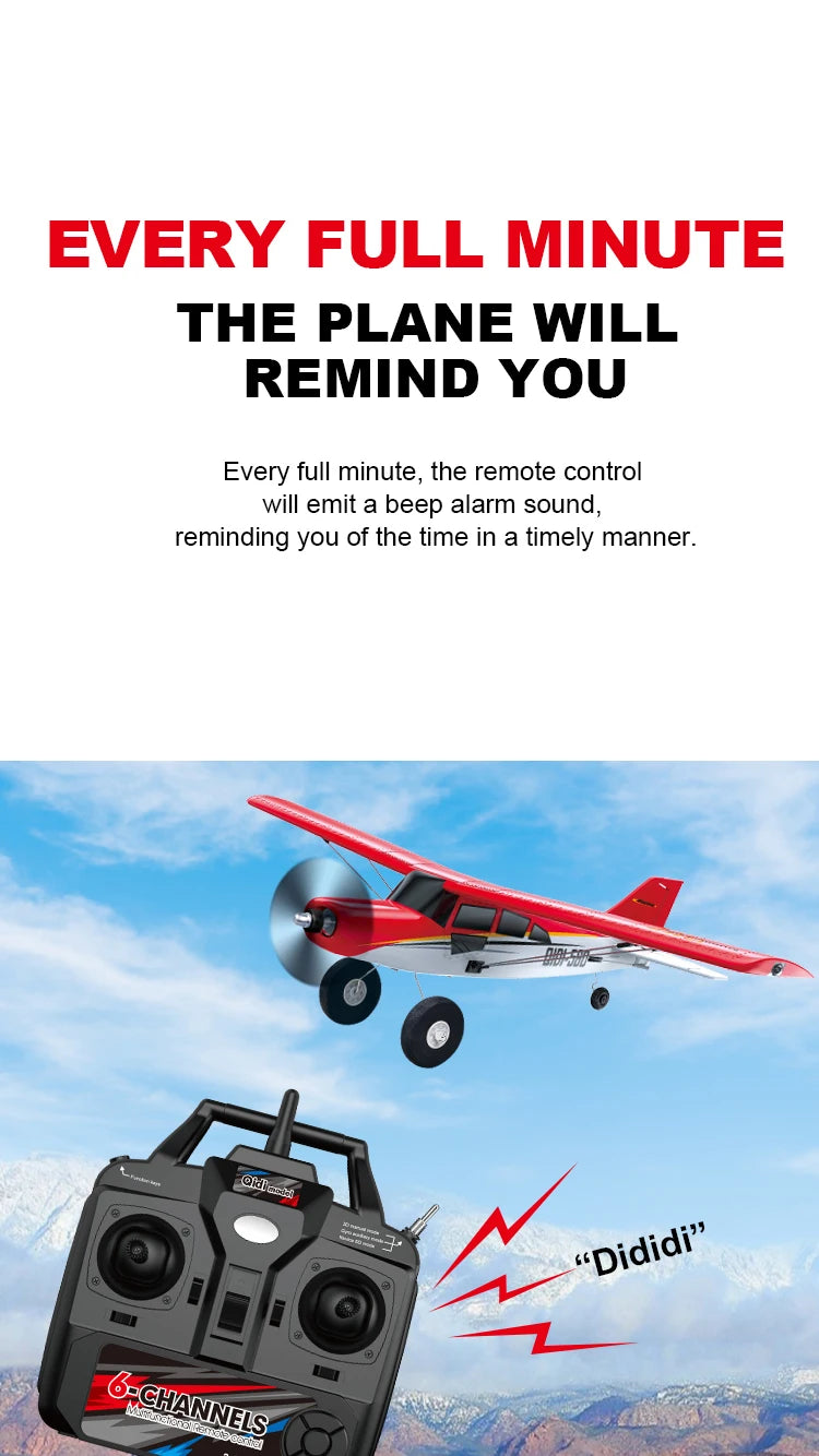 Qidi560 RC Plane Moore M7 Off Road 4CH Brushless EPP Foam