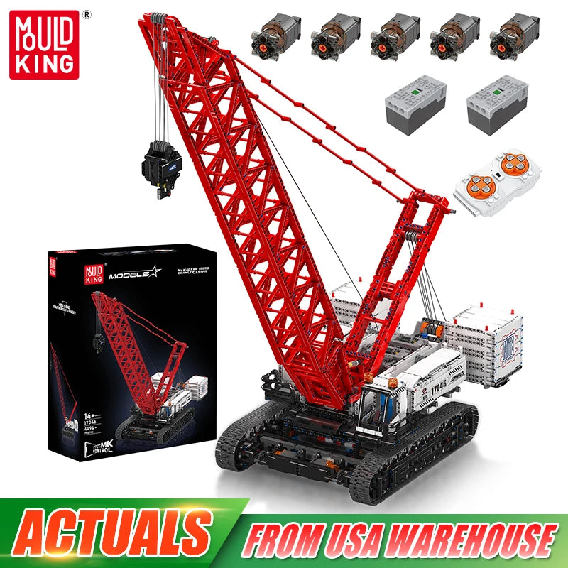 Mould King 17046 RC Crawler Crane Lego Compatible Building Block Truck