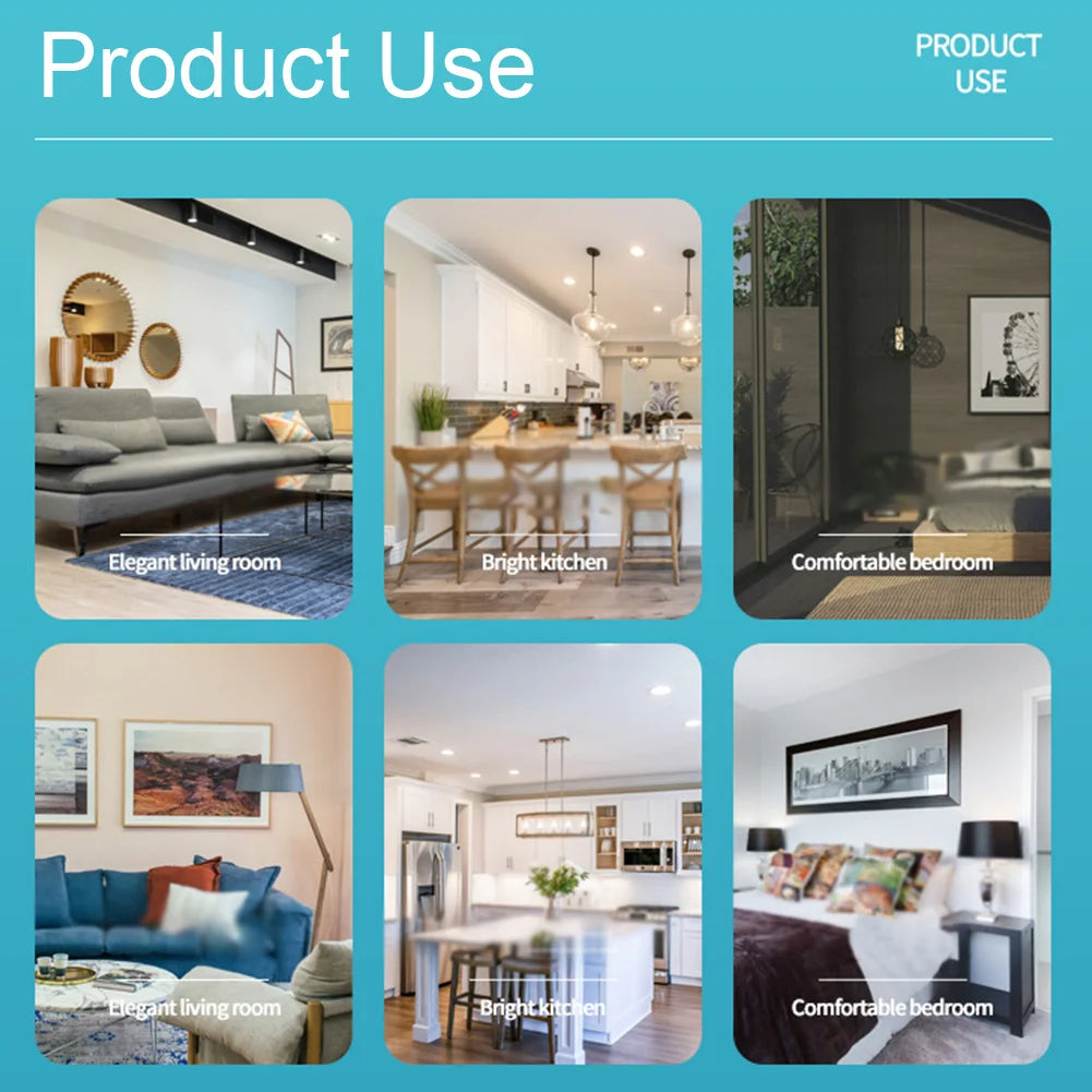 Ceiling Fan with Light Flush Mount Remote Control Modern Dimmable Ceiling Fan for Living Room and Dining Room