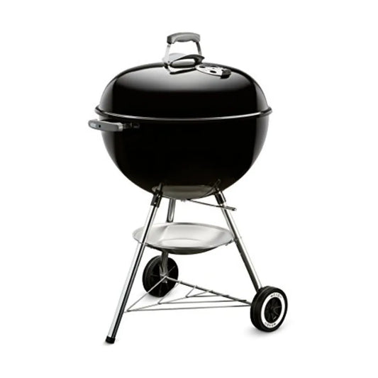 22 Inch Charcoal Grill Outdoor BBQ One Touch Cleaning System With Dampers
