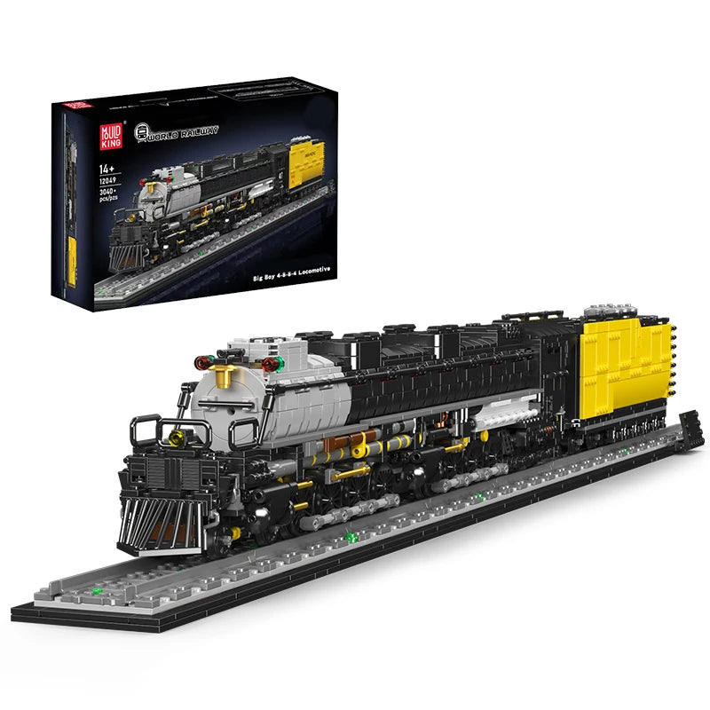 Mould King 12049 The Big Boy 4 8 8 4 Locomotive Building Block Set