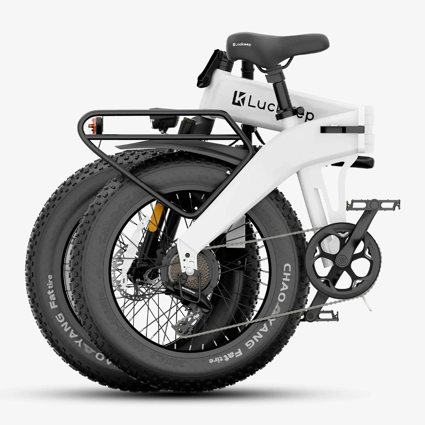 Luckeep X1 Fold Electric Bike 1400W Peak Motor 48V 15Ah Battery 20 Inch Fat Tire