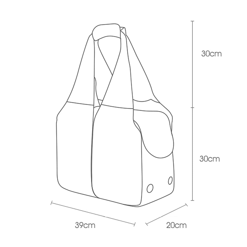 Breathable Cat Carrier Bag Portable Travel Shoulder Bag