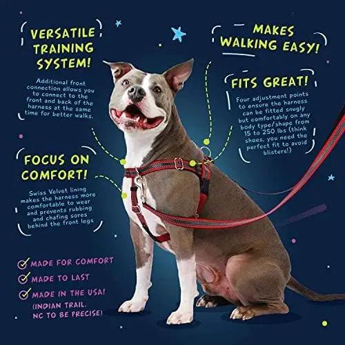 Adjustable Dog Harness For Small Medium Large Dogs Comfort