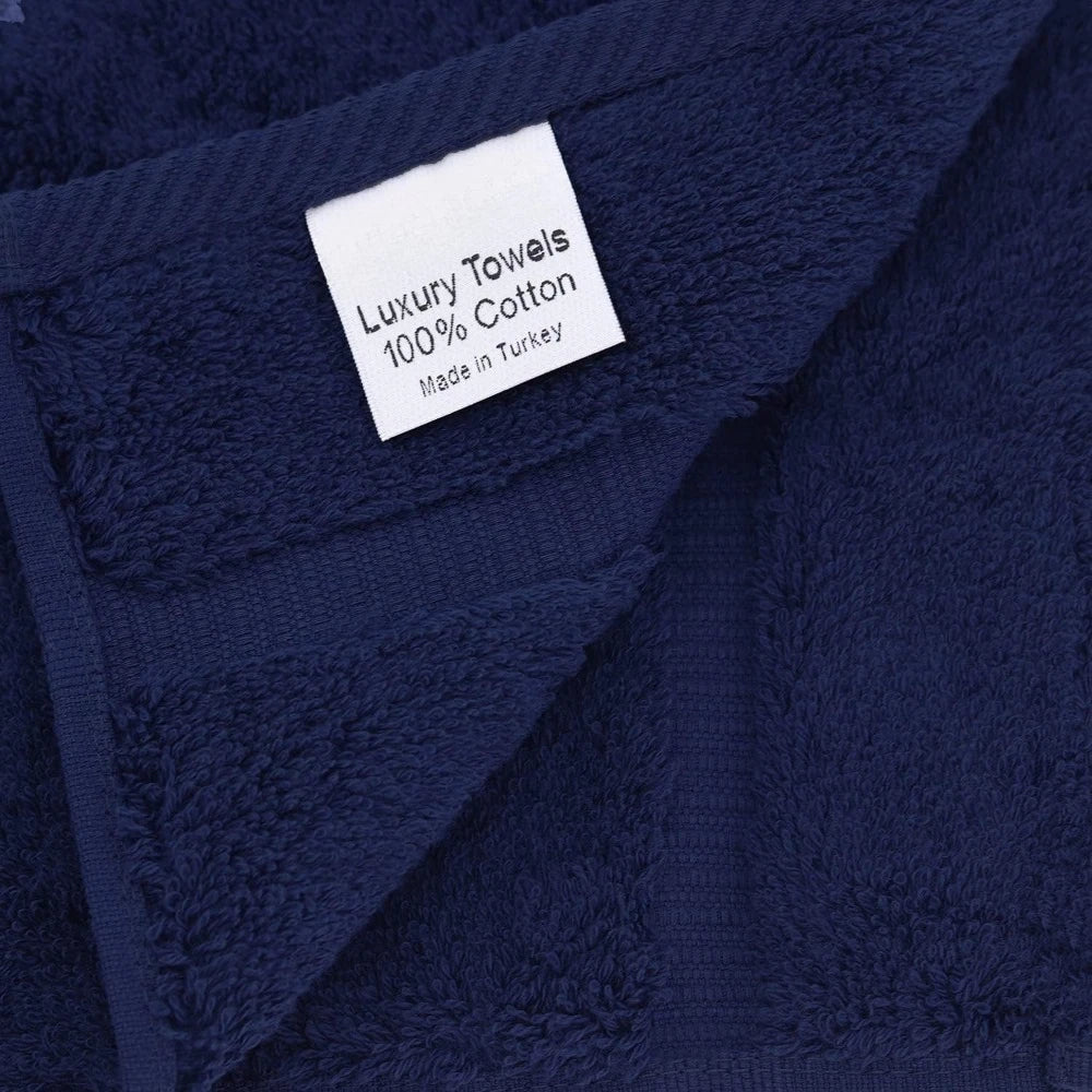 Turkish Cotton Bath Towel Set 4 Pack 27x54 700 GSM Eco