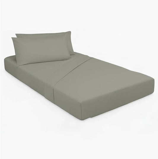 Egyptian Cotton Sheet and Pillow Case 4 Piece Set Rollaway