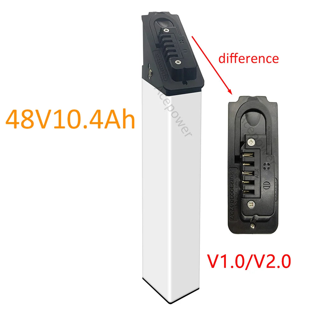 Lectri XP Step Thru Ebike Battery 48V 10.4Ah 12.8Ah 14Ah