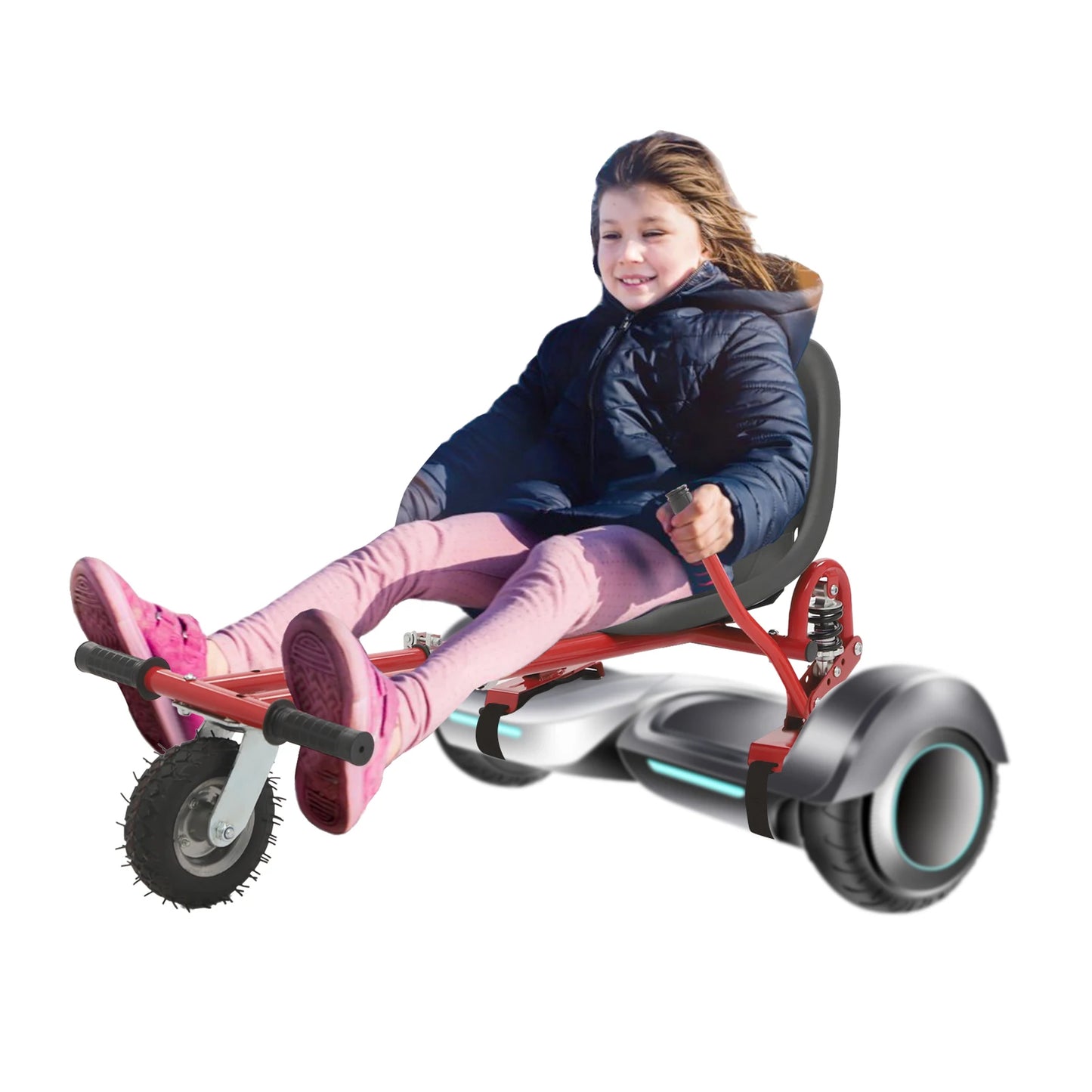 Adjustable Hoverboard Seat Attachment For Balancing Scooter