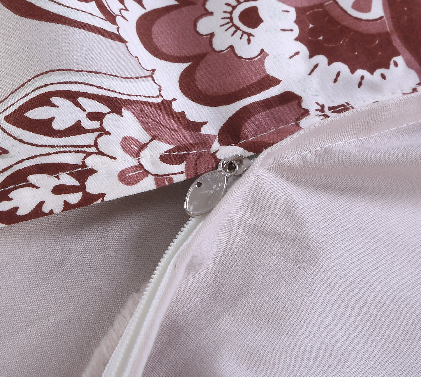 3 Piece 600TC Egyptian Cotton Duvet Cover Set Boho Damask