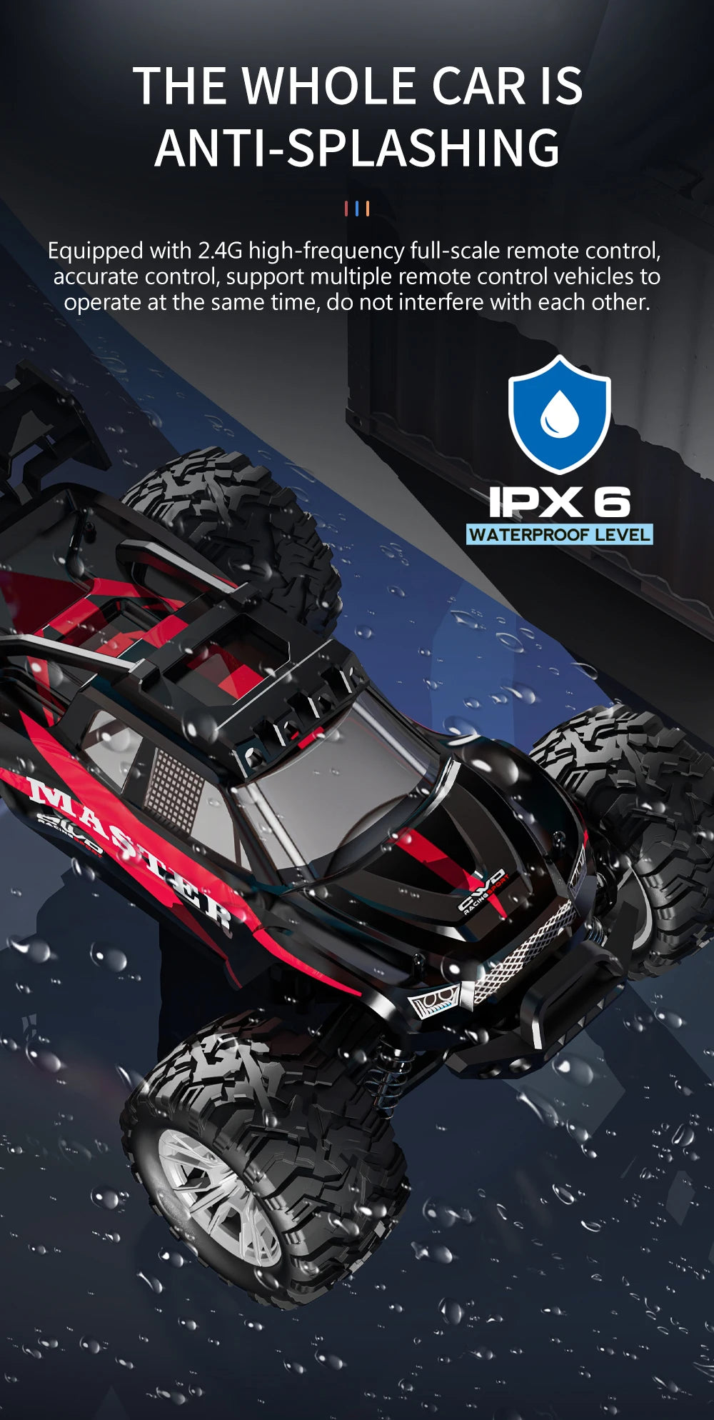 KF15 RC Car 1:16 Scale High Speed 40kmh Off Road Drift 2.4G Remote