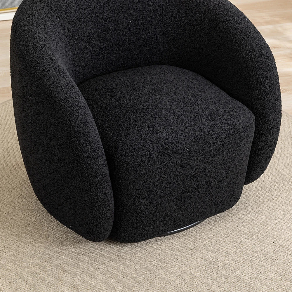SEYNAR Velvet 360 Swivel Accent Armchairs Set Of 2