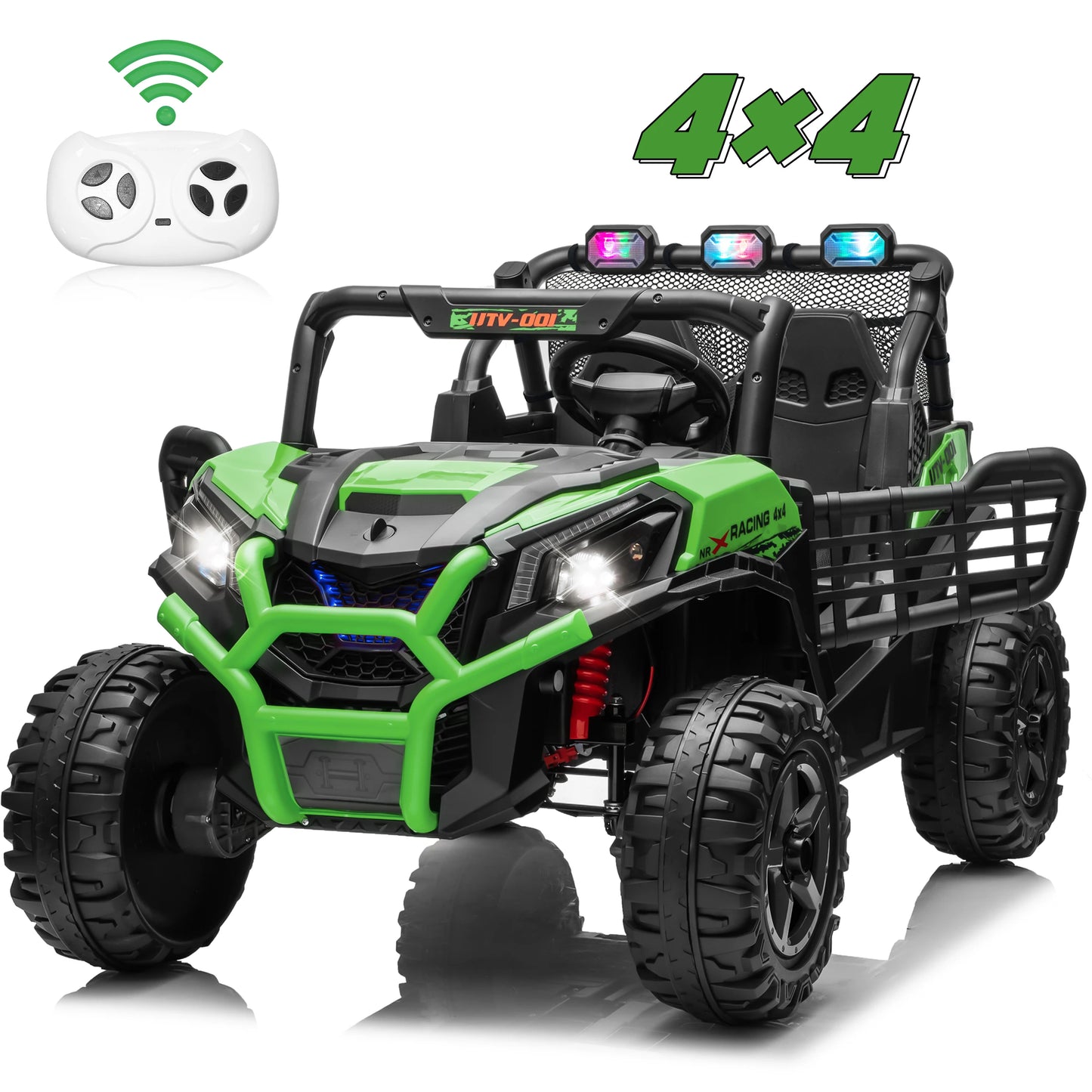 24V XL Two Seater Ride On Car For Girls Off Road 2WD 4WD