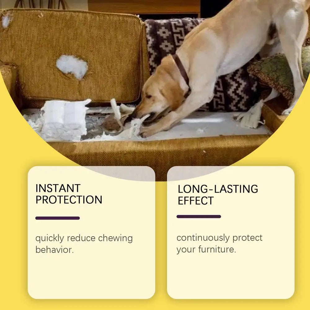 Anti Chew Spray For Dogs And Cats Stop Barking Licking Bitter Training Spray