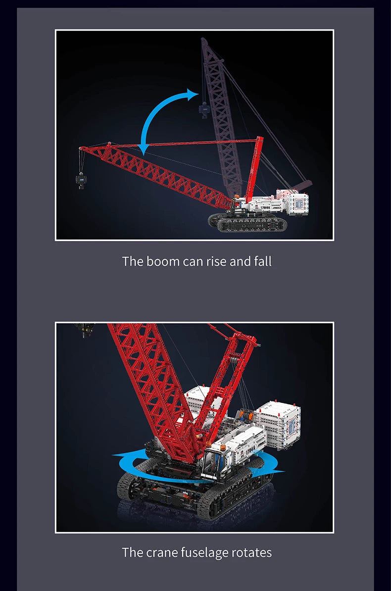 Mould King 17046 RC Crawler Crane Lego Compatible Building Block Truck