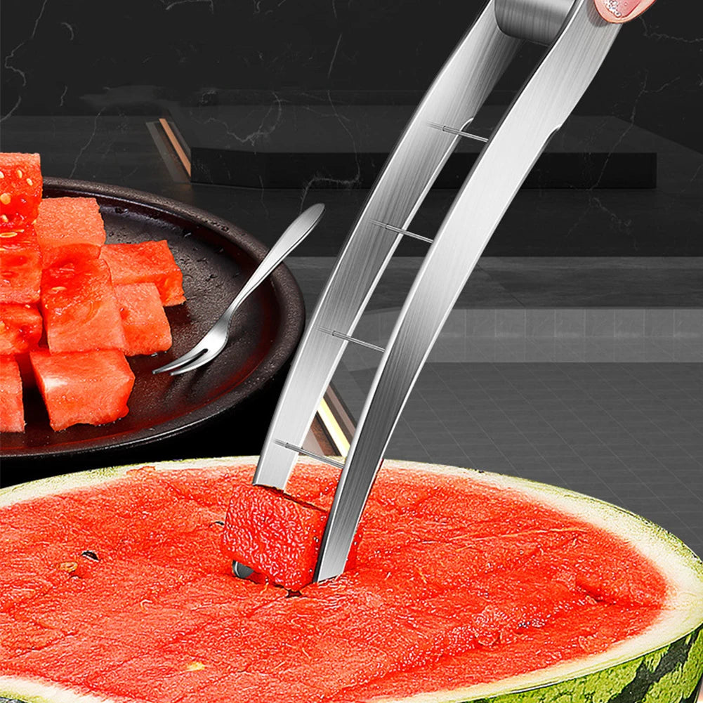 Watermelon Cube Cutter 304 Stainless Steel Kitchen Tool