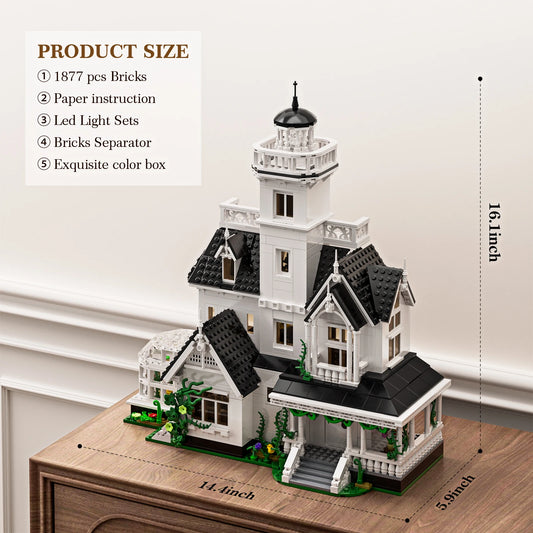 1877 Pieces Magic House Blocks Set Lego Compatible Building Model For Adults