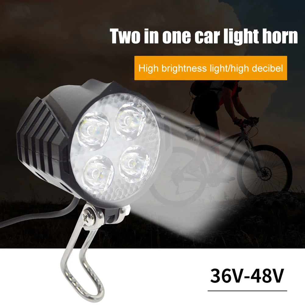 36V 48V Electric Scooter Front Light Adjustable 12W LED