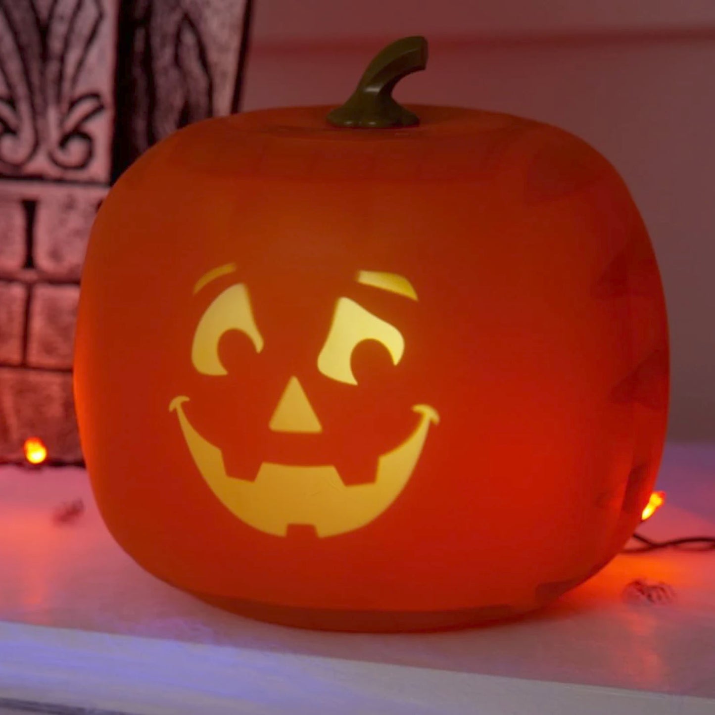 Halloween Singing Pumpkin With Built In Video Projector Speaker Animated Decor