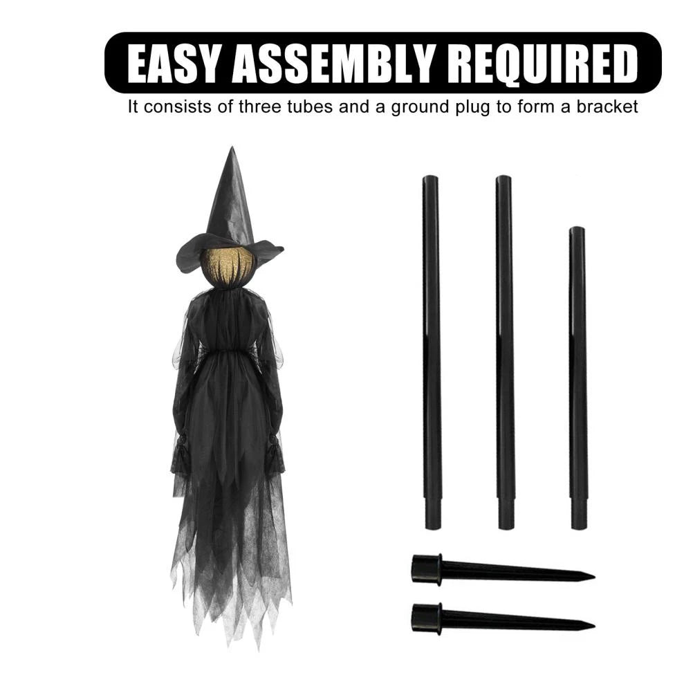 Halloween Scream Witch Outdoor Waterproof LED Lights