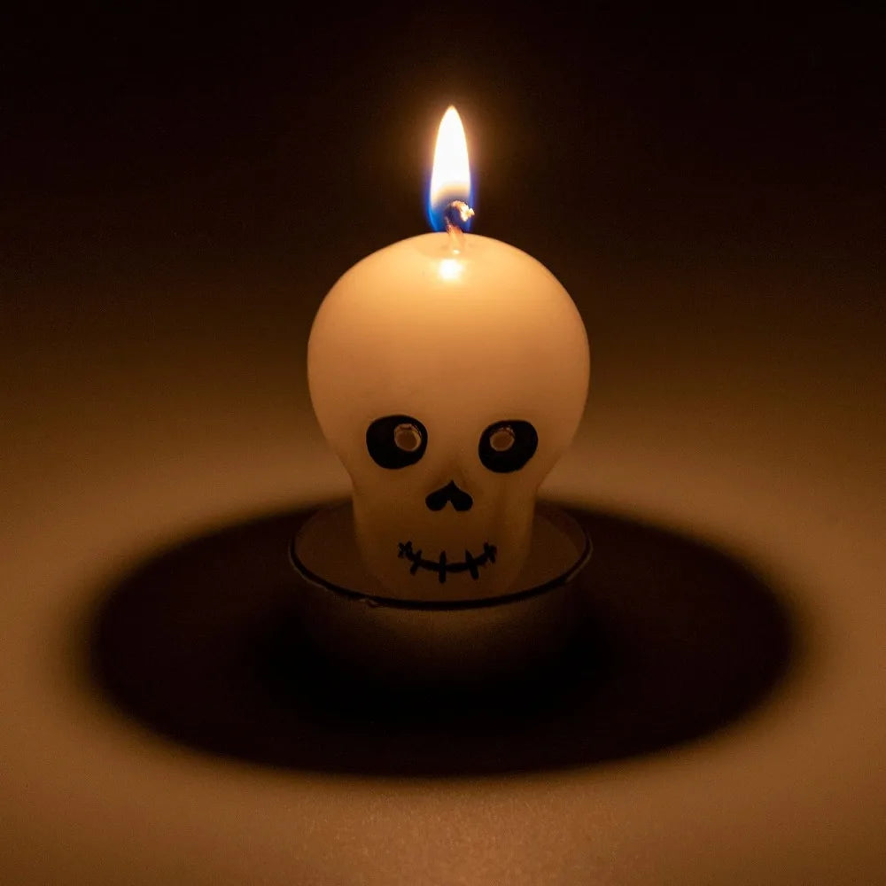 Halloween Tealight Candles Smokeless Unscented 12 Pack
