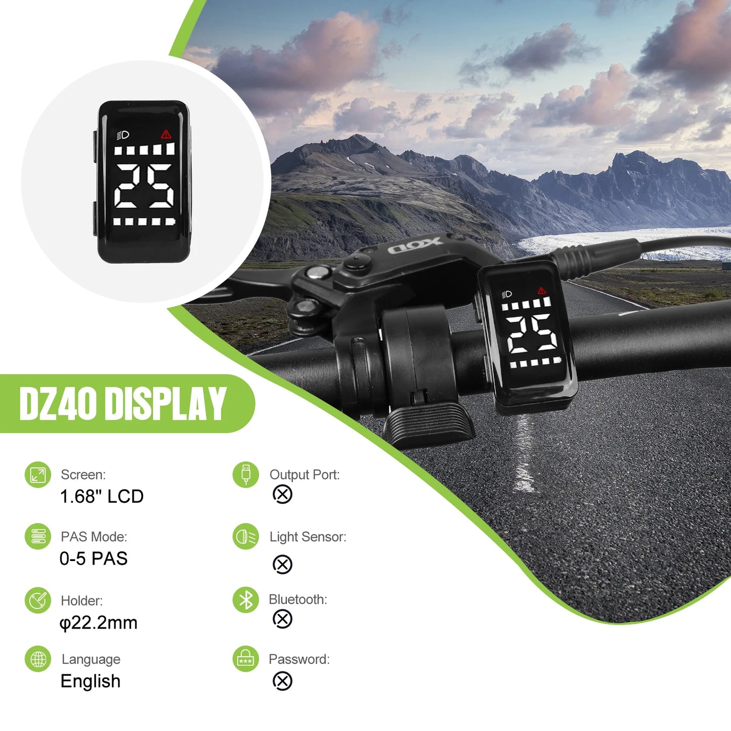 BAFANG UART CAN Display DPC18 DZ40 DM03 EKD01 Bluetooth
