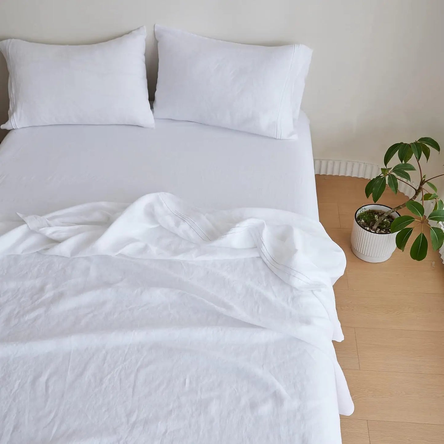 Simple Opulence French Flax Linen Sheet Set 3 To 4 Piece