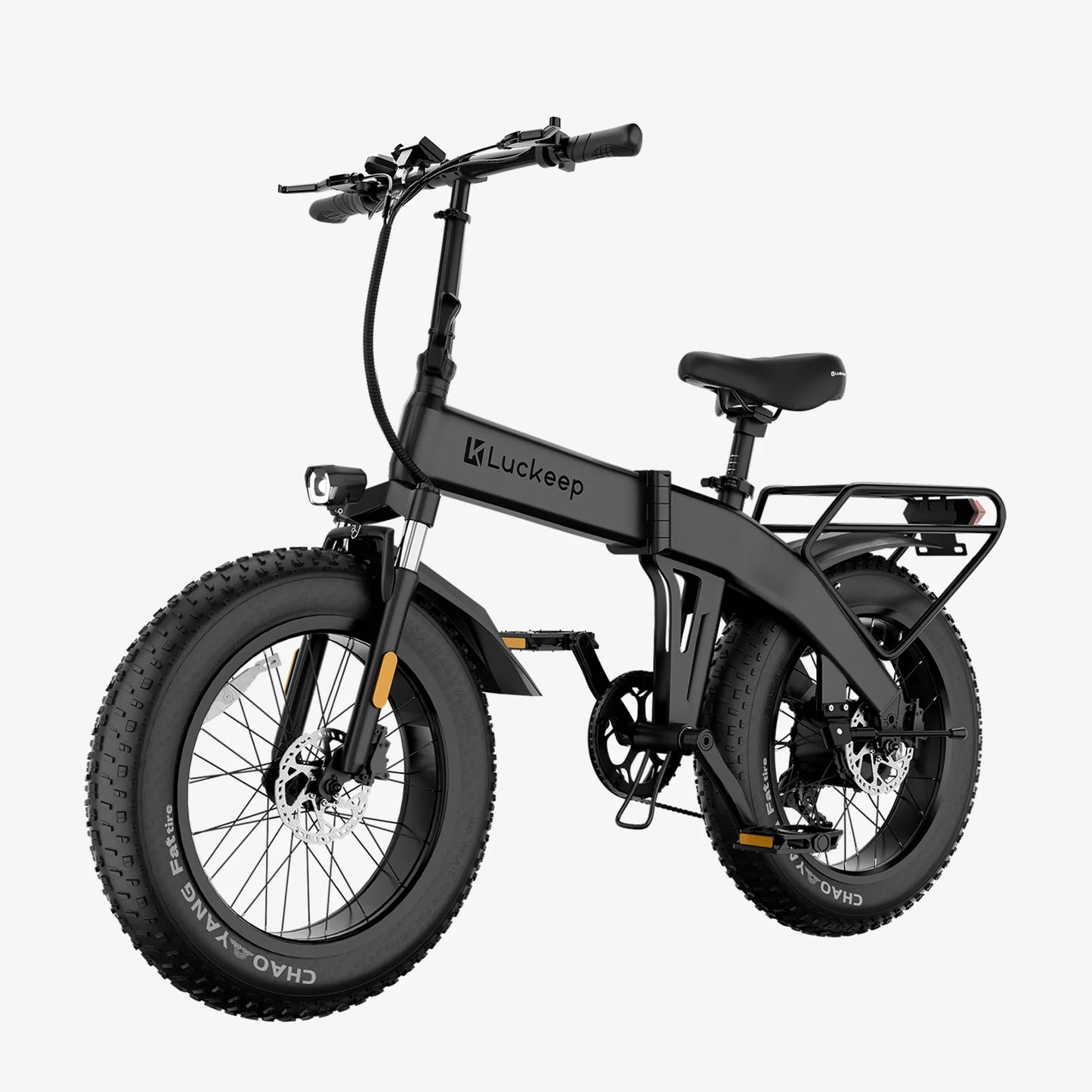 Luckeep X1 Fold Electric Bike 1400W Peak Motor 48V 15Ah Battery 20 Inch Fat Tire