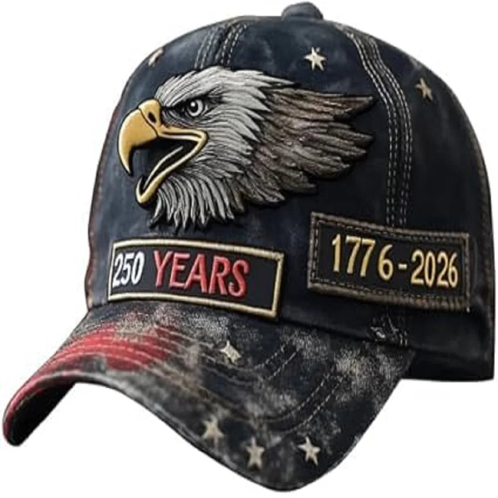 Unisex Baseball Cap Cartoon Embroidery Alligator Alcatraz Marine Corps 250th